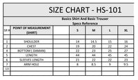 HS-101 2 Pieces (Shirt & Dupatta) Stitched