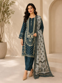 HS-113 3 Pieces Suit - Stitched