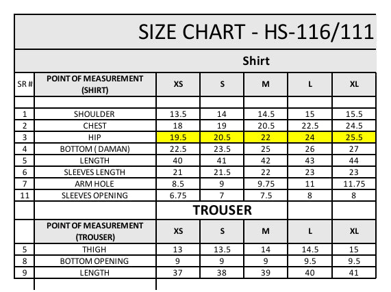 HS-116 3 Pieces Suit - Stitched