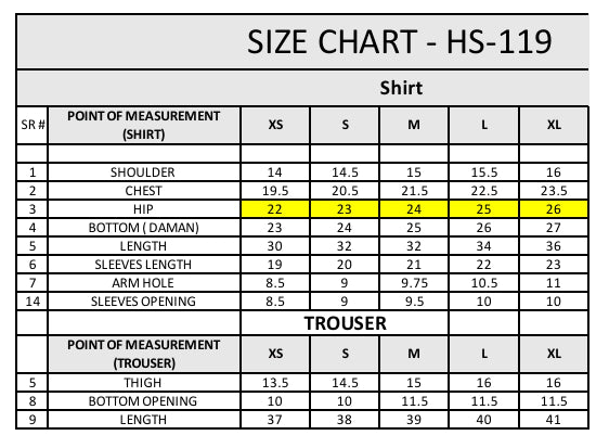 HS-119 3 Pieces Suit - Stitched