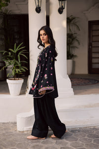 2PC Summer Embroidered Dress - 1100